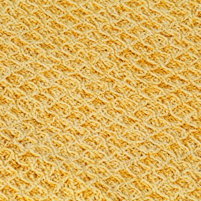 vidaXL Přehoz bavlna 220 x 250 cm hořčicově žlutý