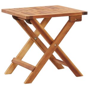 vidaXL Skl&aacute;dac&iacute; zahradn&iacute; konferenčn&iacute; stolek 40x40x40 cm masivn&iacute; ak&aacute;cie
