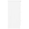 vidaXL Komoda ALTA bílá 112 x 35 x 73 cm masivní borové dřevo