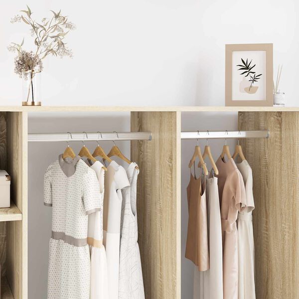 vidaXL Tyč Skř&iacute;ně 12 pcs Stř&iacute;brn&aacute; 764 x 15 x 29 mm Hlin&iacute;kov&aacute; slitina