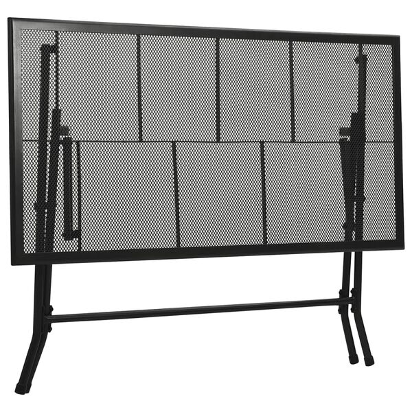 vidaXL 3d&iacute;ln&yacute; zahradn&iacute; j&iacute;deln&iacute; set ocel antracitov&yacute;