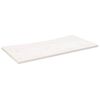 vidaXL Deska psac&iacute;ho stolu b&iacute;l&aacute; 100 x 50 x 2,5 cm masivn&iacute; borov&eacute; dřevo