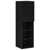 vidaXL Sestava TV skř&iacute;něk 30,5 x 30 x 102 cm Čern&yacute; dub