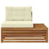 vidaXL Venkovn&iacute; koncov&yacute; pohovka s pol&scaron;t&aacute;řem Př&iacute;rodn&iacute; 115 x 83 x 73 cm