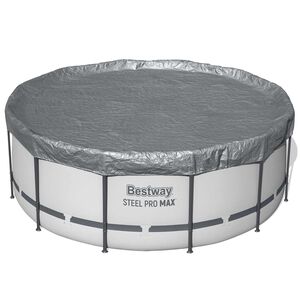 Bestway Ochrann&aacute; f&oacute;lie na baz&eacute;n &Oslash;3,66 m Kulat&yacute; Polyester &Scaron;ed&aacute;