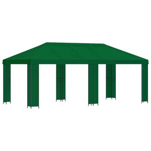 vidaXL Zahradn&iacute; alt&aacute;n 6 x 3 m Zelen&aacute; Polyester a ocel 190 gsm