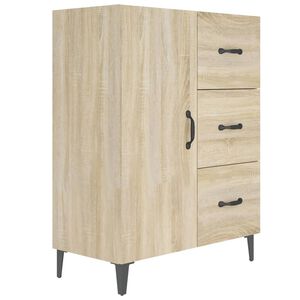 vidaXL Př&iacute;born&iacute;k dub sonoma 69,5 x 34 x 90 cm kompozitn&iacute; dřevo