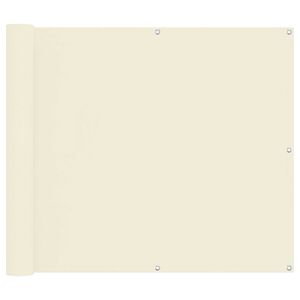 vidaXL Balkonov&aacute; clona 90 x 200 cm PU potažen&yacute; oxford alu Obd&eacute;ln&iacute;kov&yacute;