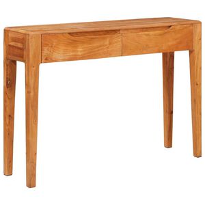 vidaXL Konzolov&yacute; stolek Hněd&aacute; 110 x 30 x 80 cm Masivn&iacute; ak&aacute;tov&eacute; dřevo