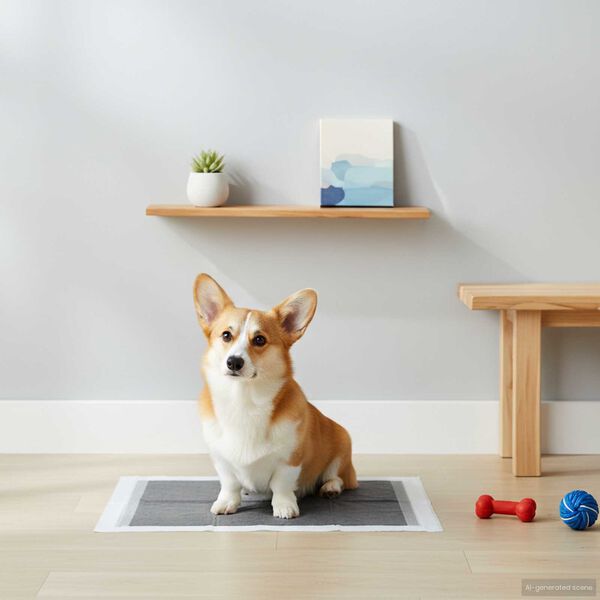 vidaXL Tréninková podložka pro mazlíčky 400 pcs 90 x 60 cm