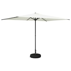 vidaXL Zahradn&iacute; slunečn&iacute;k s podstavcem 200 x 300 cm Polyester