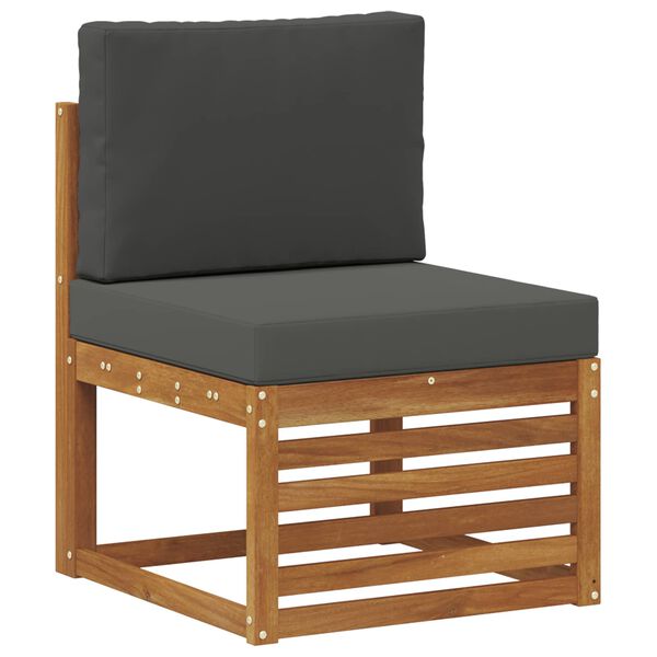 vidaXL Rohov&aacute; sofa sada s pol&scaron;t&aacute;řem 9 pcs Přirozen&aacute; a Anthracitov&aacute;