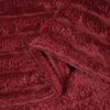 vidaXL Plažov&aacute; deka Bordeaux červen&aacute; 240 x 220 cm Fleece