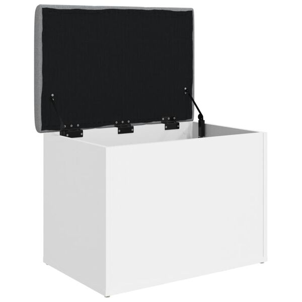 vidaXL &Uacute;ložn&aacute; lavice b&iacute;l&aacute; 62 x 42 x 45 cm, dřevo