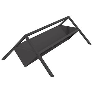 vidaXL Žlab pro hospod&aacute;řsk&aacute; zv&iacute;řata Čern&aacute; 111 x 76 x 38 cm 10 kg