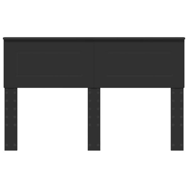 vidaXL Čelo postele Čern&yacute; dub 150 cm Kompozitn&iacute; dřevo