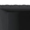 vidaXL Zahradn&iacute; truhl&iacute;ky 2 ks čern&eacute; 30 x 30 x 60 cm polyratan