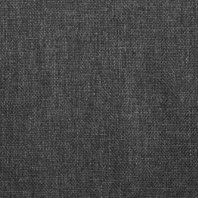323094 vidaXL Dining Chairs 2 pcs Dark Grey Fabric