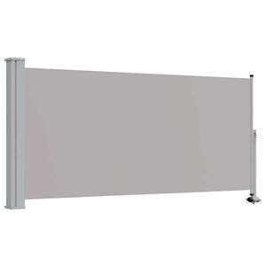 vidaXL Terasov&aacute; zatahovac&iacute; bočn&iacute; mark&yacute;za 120 x 300 cm &scaron;ed&aacute;