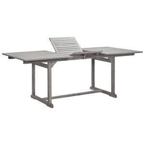 vidaXL Zahradn&iacute; j&iacute;deln&iacute; stůl (150&ndash;200) x 100 x 75 cm masivn&iacute; ak&aacute;cie