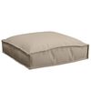 vidaXL Pol&scaron;t&aacute;ř 6 pcs Taupe 40 x 40 x 8 cm Oxford l&aacute;tka