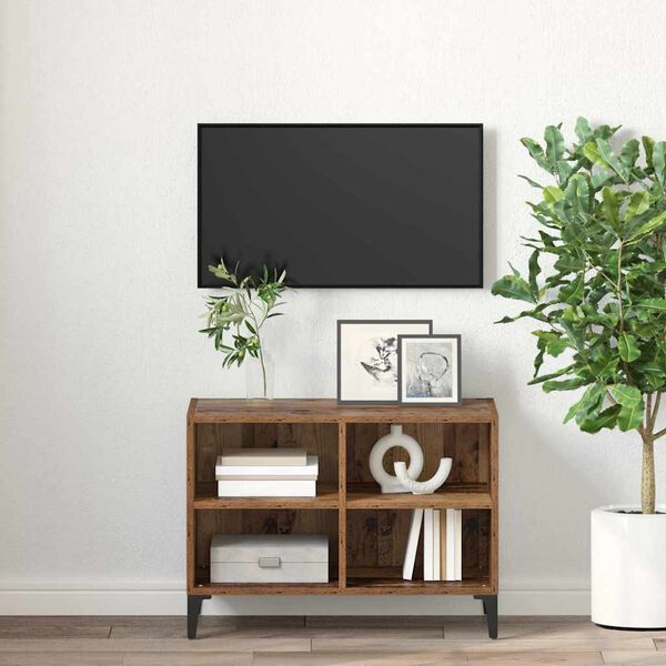 vidaXL Sestava TV skř&iacute;něk Hněd&aacute; 69,5 x 30 x 50 cm kompozitn&iacute; dřevo