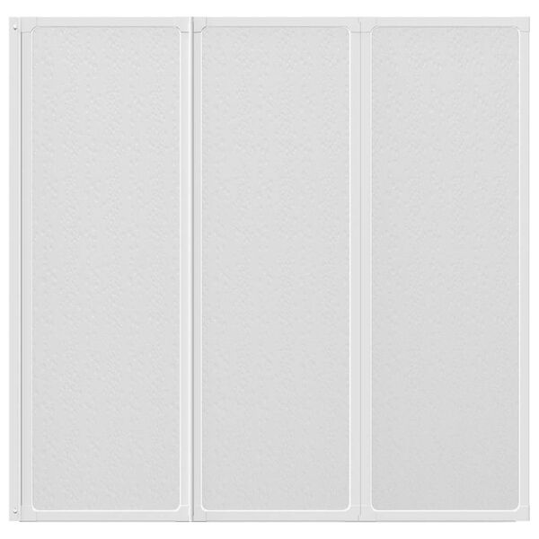 Sprchov&aacute; a vanov&aacute; z&aacute;stěna 117 x 120 cm 3 panely skl&aacute;dac&iacute;