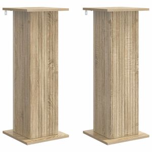vidaXL Stojan na rostliny 2 pcs Dub sonoma 30,5 x 30 x 80,5 cm