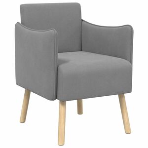 vidaXL Designov&eacute; křeslo Tmavě &scaron;ed&aacute; Zrnit&yacute; samet