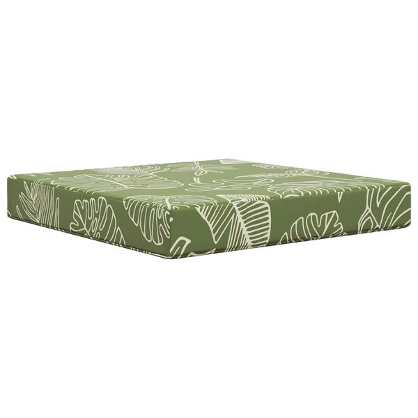 vidaXL Venkovn&iacute; pol&scaron;t&aacute;ř na pohovku 3 pcs Listov&yacute; design Polyester