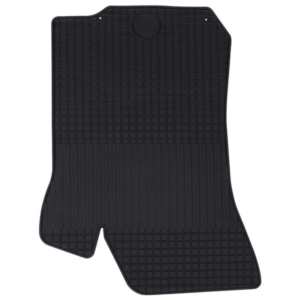 vidaXL Autokoberec 4 pcs Čern&aacute; &Scaron;KODA OCTAVIA I 97-04 Guma