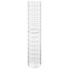 vidaXL Kruhov&yacute; gabionov&yacute; sloupek pozinkovan&aacute; ocel &Oslash; 30 x 150 cm