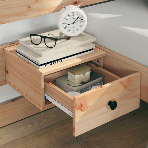 vidaXL Rám postele s čelo Hnědá 180 x 200 cm Masivní borové dřevo