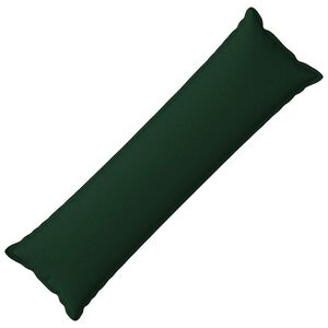 vidaXL Povlak na pol&scaron;t&aacute;ř HOUTEN Tmavě zelen&aacute; 40 x 145 cm Fale&scaron;n&yacute; len