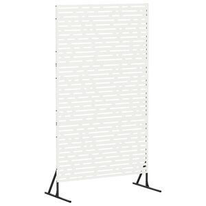 vidaXL Obrazovka pro soukrom&iacute; 100 x 50 x 180 cm Ocel B&iacute;l&aacute;