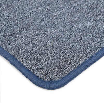 vidaXL Všívaný koberec 80 x 150 cm modrý