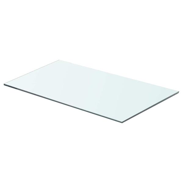 vidaXL Policov&eacute; desky 2 ks sklo čir&eacute; 60 x 30 cm