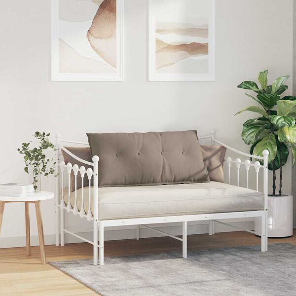 vidaXL Pol&scaron;t&aacute;ř na z&aacute;da Taupe 100 x 50 cm Mikrovl&aacute;kno