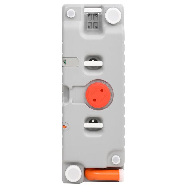 vidaXL N&aacute;drž na vodu na kolečk&aacute;ch pro kempov&aacute;n&iacute; 75 l &scaron;ed&aacute;