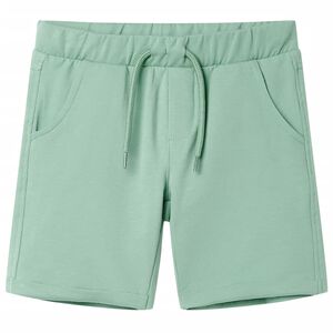 vidaXL Dětsk&eacute; kraťasy se &scaron;ňůrkou světle khaki 140