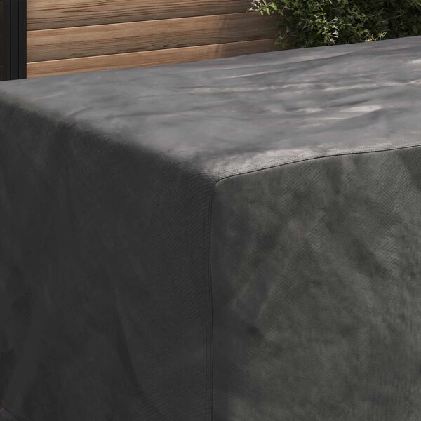 vidaXL Pokryv na n&aacute;bytek Jednobarevn&yacute; Čern&aacute; 200 x 110 x 70 cm 420D