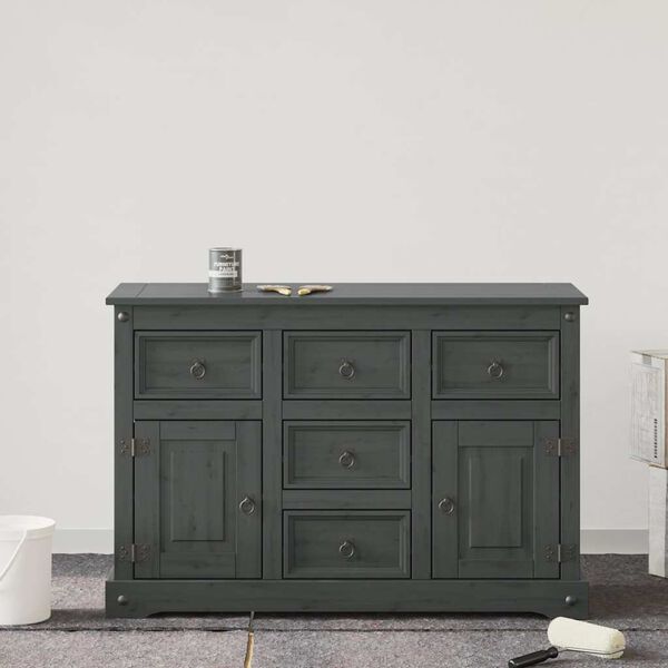 vidaXL Barva na nábytek Šedá 10 x 10 x 12,2 cm Tisk na zeď