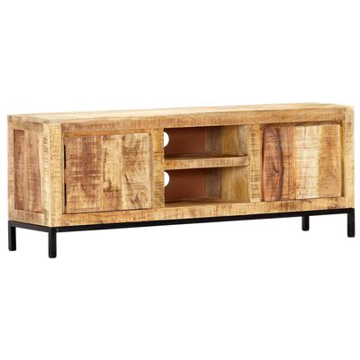 vidaXL TV stolek 118 x 30 x 45 cm masivní mangovníkové dřevo