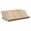 vidaXL Reg&aacute;l na časopisy Sonoma dub 90 x 53 x 28,5 cm Kompozitn&iacute; dřevo