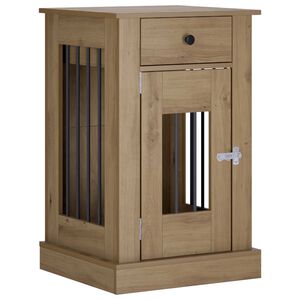vidaXL N&aacute;bytek pro ps&iacute; kotec Dub artisan 50 x 47,5 x 80 cm