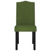 vidaXL J&iacute;deln&iacute; židle 6 ks tmavě zelen&eacute; samet