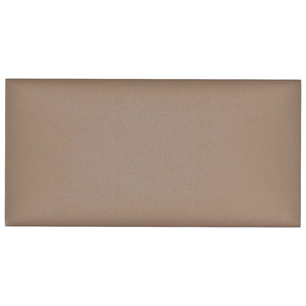 vidaXL N&aacute;stěnn&yacute; čeln&iacute;k 12 pcs Cappuccino 30 x 15 cm textil