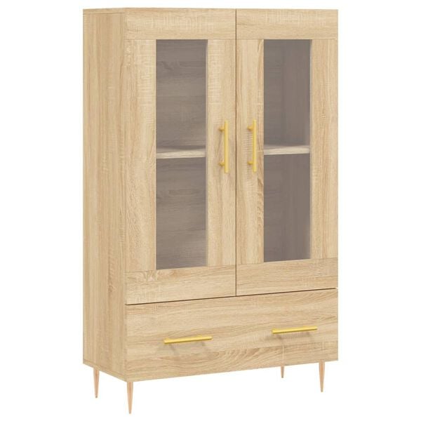 vidaXL Skříň highboard dub sonoma 69,5 x 31 x 115 cm kompozitní dřevo