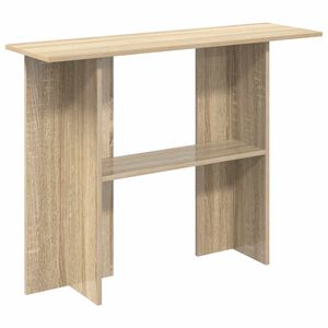 vidaXL Konzolov&yacute; stolek Dub sonoma 100 x 30 x 75 cm Kompozitn&iacute; dřevo