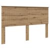 vidaXL Čelo postele Artisanov&yacute; dub Kompozitn&iacute; dřevo